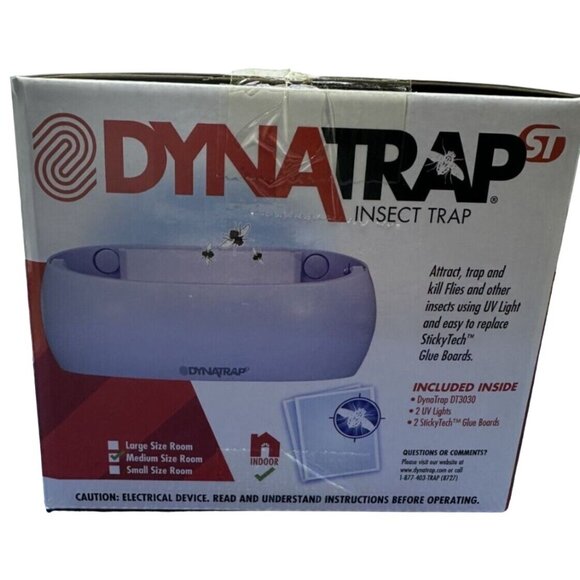 Dynatrap UV 300 Sq. Ft. Insect and Mosquito Trap with Wall Mount, White - Picture 3 of 5